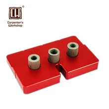 Точность скрепление шпонками джиг дюбель джига с 3 метрические дюбель отверстия(6 мм, 8 мм, 10 мм) для очень точным Деревообработка столярных