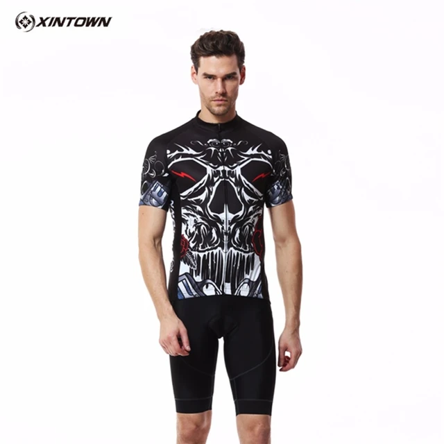 US $38.41 XINTOWN Pro Team Breathable MTB Bicycle Wear Triathlon Suit Cycling Uniform Clothing Men Jersey Set