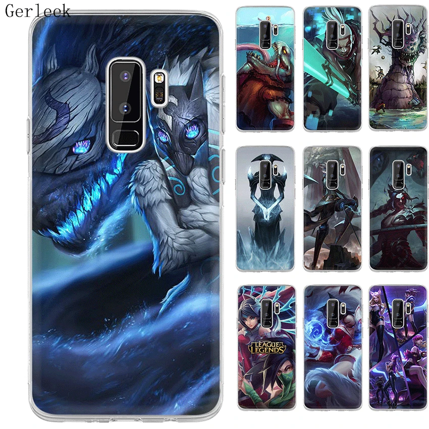 

Gerleek League Of Legends Case For Samsung Galaxy A3 A5 A6 A7 A8 A9 A10 A30 A40 A50 A70 Protection Cover