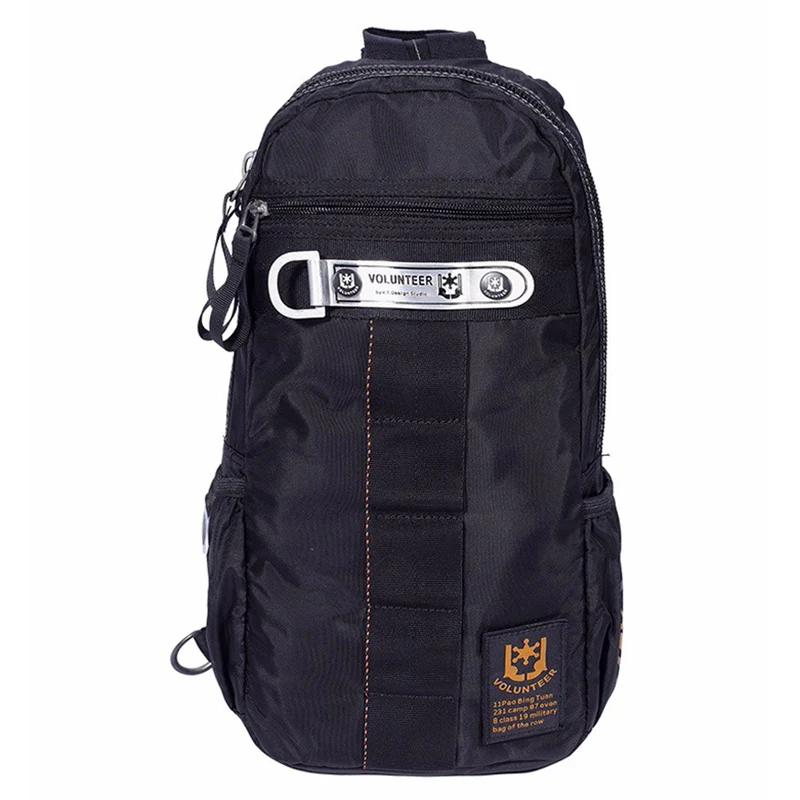 Высокое качество, новинка, Мужская водонепроницаемая оксфордская Военная дизайнерская сумка через плечо, сумка-мессенджер, сумка для путешествий, брендовая, для подъема, штурма, на грудь, на день, на спине - Цвет: Black A