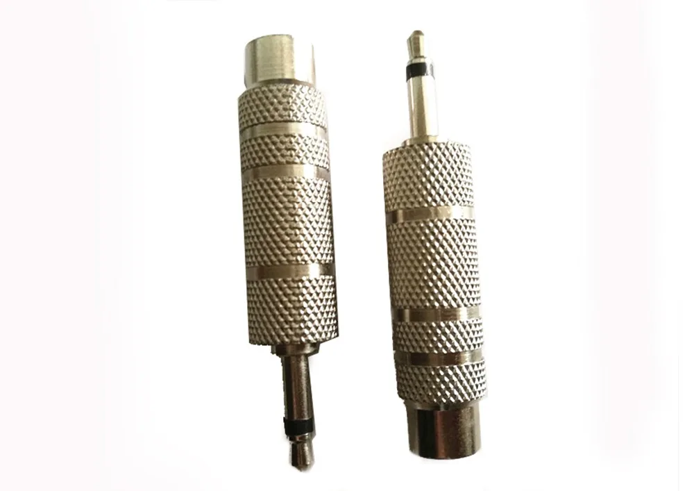 1PC 3.5mm Male to 6.5mm Female Adapter Jack Stereo Audio Amplifier for