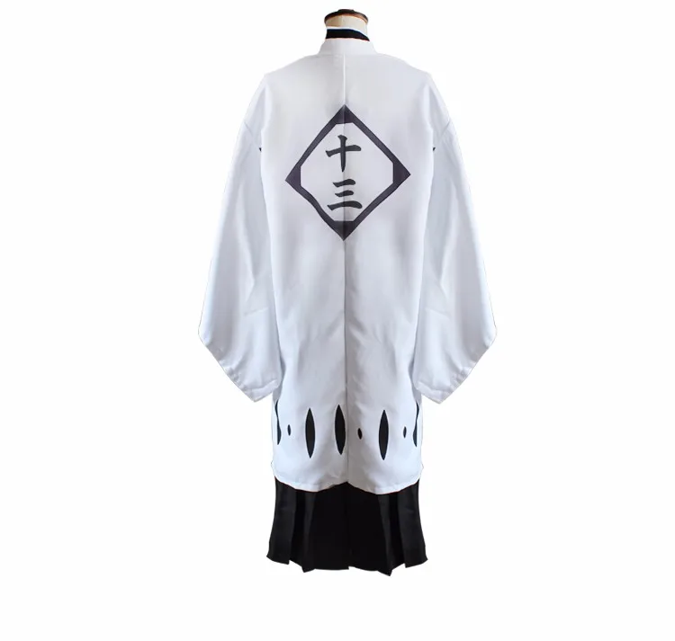 Cosplay&Ware [6]13 Numbers Anime Bleach Haori Cosplay Costume White Short Long Sleeve Cloak From 1st To 13th Division Captain Cape -Cosplay&Ware anime Shop