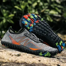 Водные лыжи спорт лето пара Аква походные кроссовки быстросохнущие горные водяные туфли Резина унисекс речные Прогулочные кроссовки