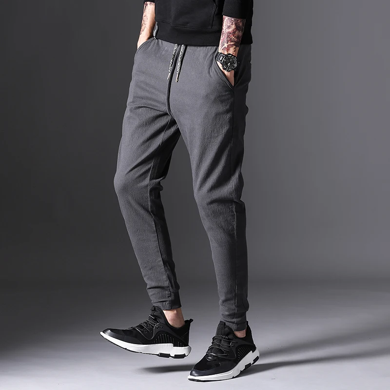 Spring Autumn Brand Men's Casual Pants Men Regular Mens Sweat Pants ...