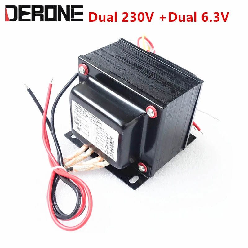 Трубка усилитель мощности трансформатора Dual 230V 6 3 V 130w 0 * 2 /0 2|Операционные