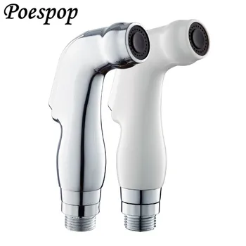 

POSEPOP Hygienic Shower Bidet Set Portable Sprayer Hygienic Spray Shower Bidet Hand Shower Chrome Plastic Handheld Bidet