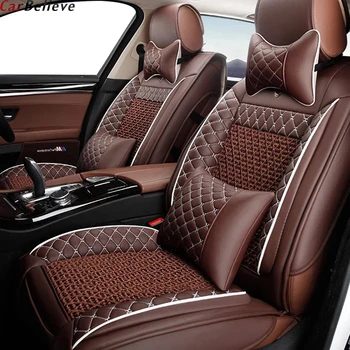 

Car Believe car seat cover For mercedes w204 w211 w210 w124 w212 w202 w245 w163 cla gls accessories covers for vehicle seat