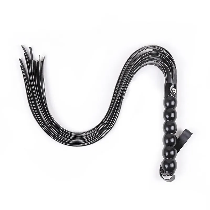 Adult Black Porn Spankings - US $7.25 30% OFF|Fetish Sexy Lingerie Accessories PU Leather Spanking Porn  Sex Whip For SM Games Erotic Toys For Adults BDSM Bondage Flogger on ...