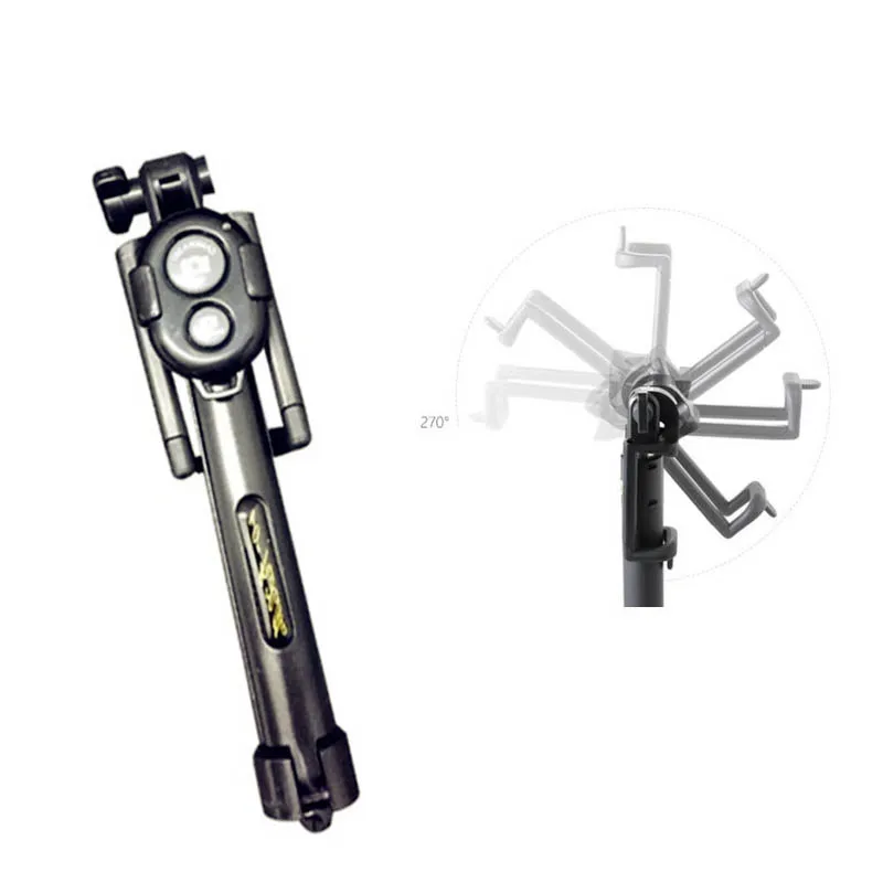 Mini Selfie Stick Mini Tripod Contractible With Bluetooth Remote Control For iOS& Android ND998