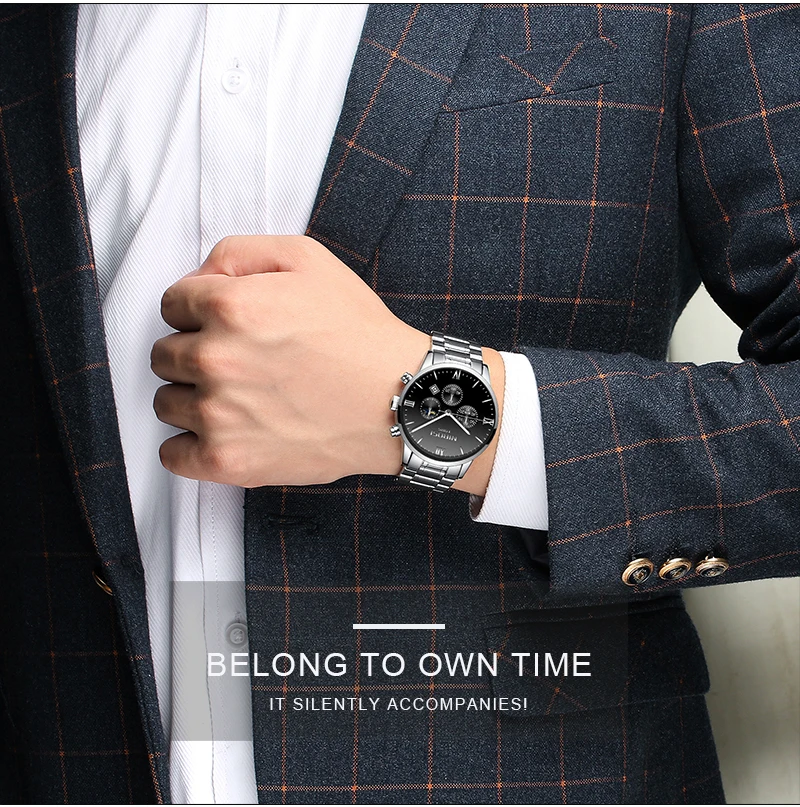 NIBOSI Dress Watch Men Gold 2018 Luxury Brand Men's Watch Waterproof Stainless Steel Famous Wristwatch Man Clock Water Resistant (21)