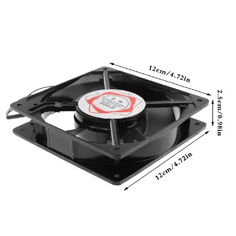 1 шт. Новый OOTDTY черный SF12025AT 2122HSL 12025 120 мм втулка подшипника 220 240 В переменного тока