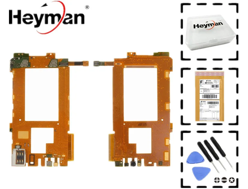 

Heyman Flex Cable for Nokia 920 Lumia(for mainboard, with camera with SIM-connector with components)Flat Cable free shipping