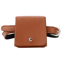 Sleeper# P52 женская уличная однотонная сумка-мессенджер с застежкой, нагрудная сумка, маленькая поясная сумка, мини хит