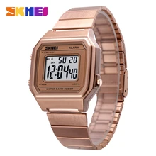SKMEI Brand Men's Watch Stopwatch Chronograph Waterproof Sport Watches Luxury Digital Wristwatch Alarm Clock Relogio Masculino skmei brand six pin stopwatch chronograph sports watches men waterproof silicone quartz watch students fashion casual wristwatch
