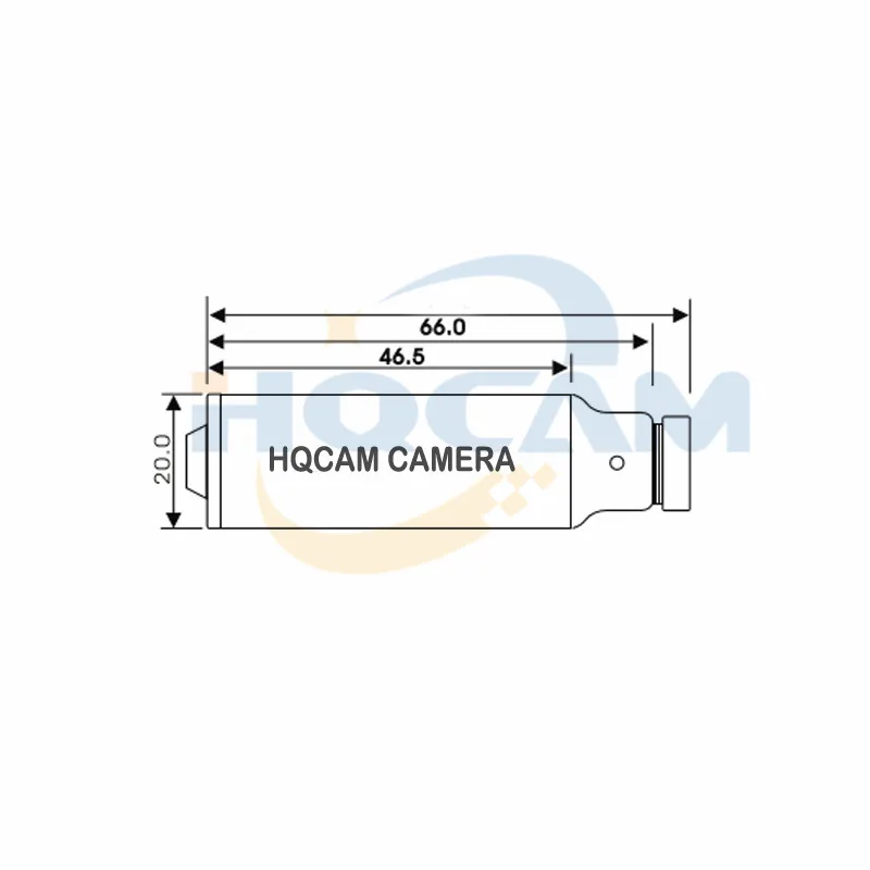 Hqcam Мини Пуля Камера 1/3 "Sony CCD 420TVL Крытый безопасности Мини CCD Камера 2.1 мм Широкий формат объектив промышленного оборудования камера