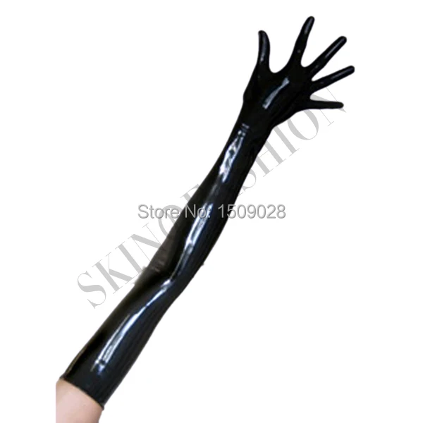 

Free shipping !! Latex upper opera gloves