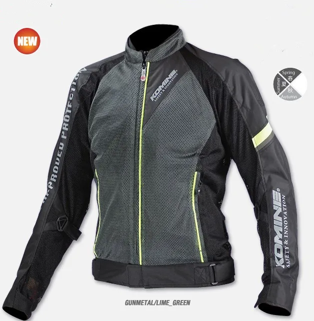 2017 verano malla transpirable jk098 moto rcycle chaquetas moto cross moto rcycle protectora al aire libre de los hombres de la chaqueta de montar