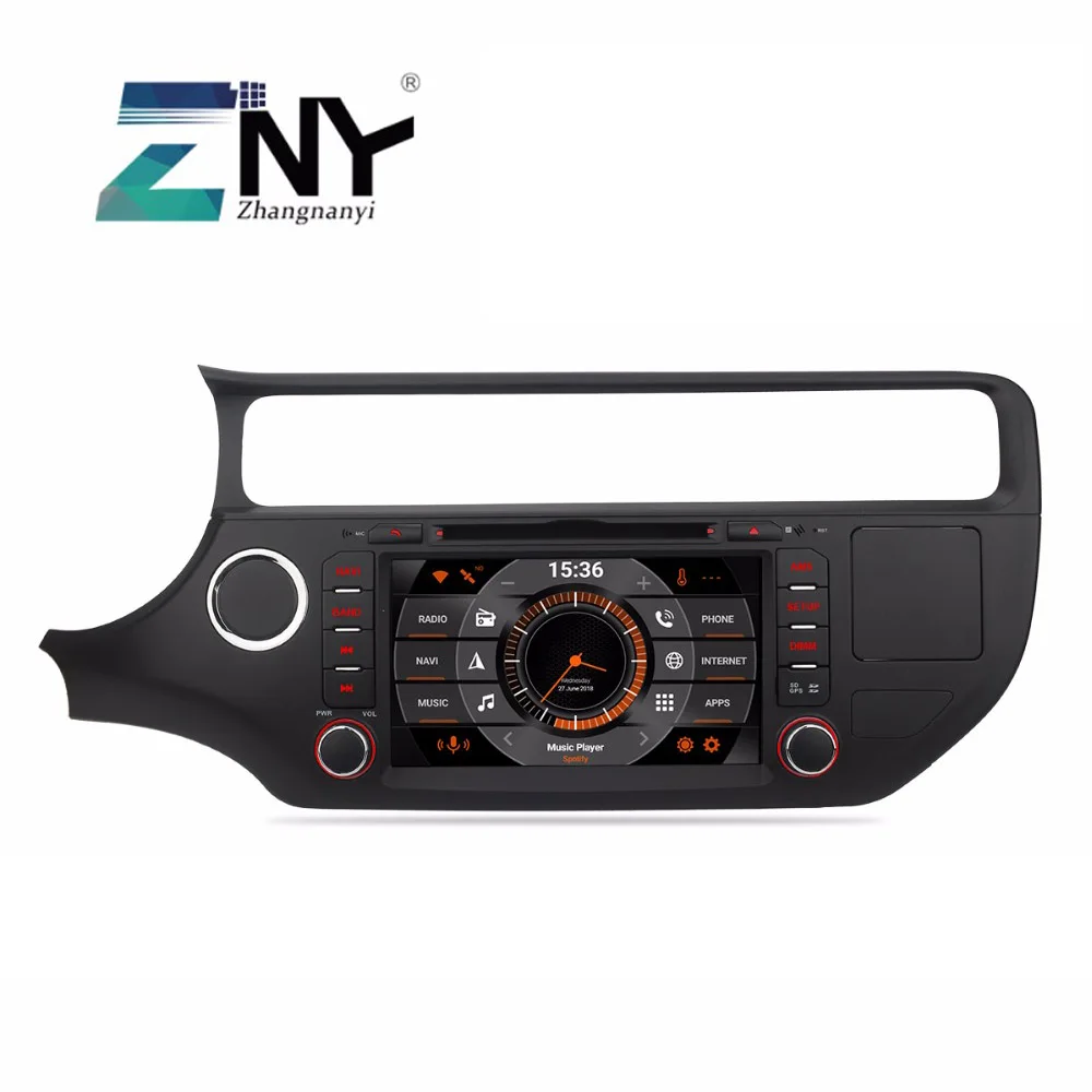 8 &quotips Android 9 0 автомобильный стерео gps для Kia Rio 2013 2014 2015 2016 2017 K3 авто радио FM wifi DVD