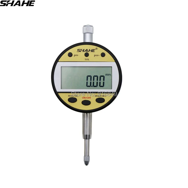 

shahe precision tools 0-12.7 mm digital dial indicator digital measuring tool digital gauge indicator accurate gage indicators