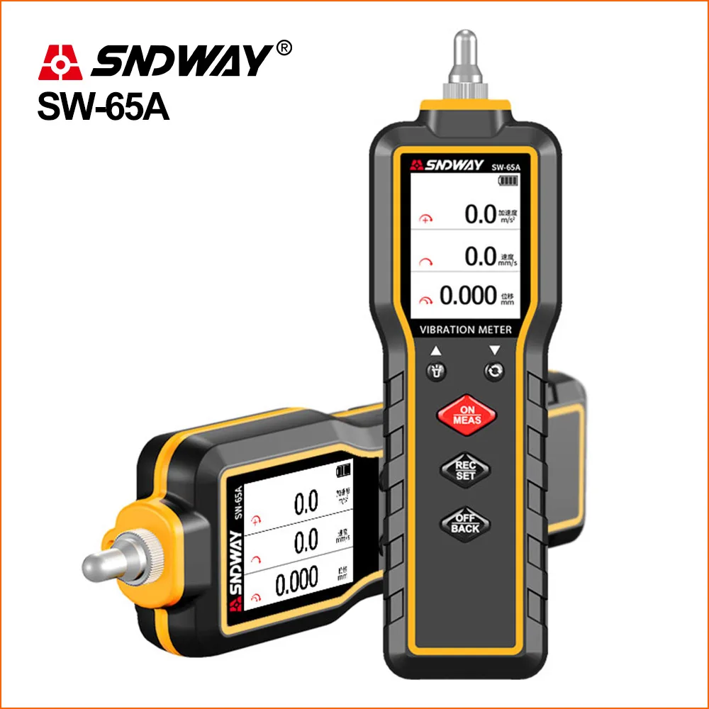 SNDWAY Vibration Meters Vibration Meter Digital LCD Vibrometer Vibrator