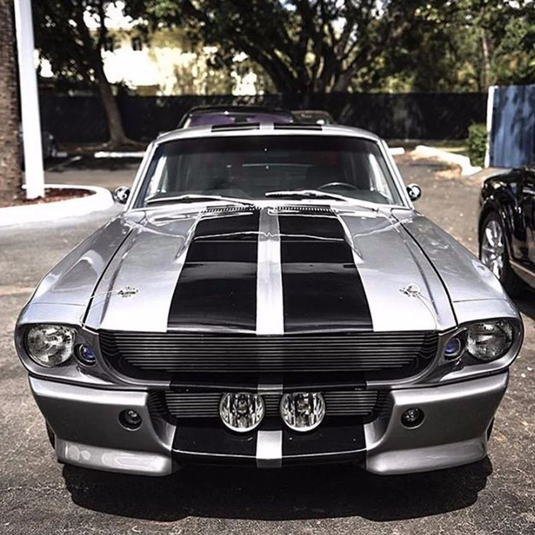 Набор в полоску для Ford Mustang модель GT500 1 го поколения передний боковой светильник