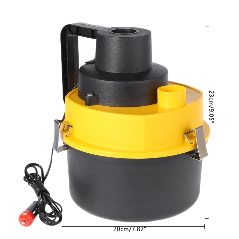 

12V Portable Handheld Car Vacuum Cleaner Auto Wet Dry Dual Use Vacuum Cleaner Drop Shipping Support