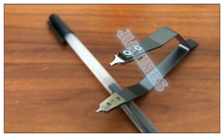 

Free Shipping 1 PC Stainless Steel 7825 V Type Spring Bar Tweezers for Watch Repair
