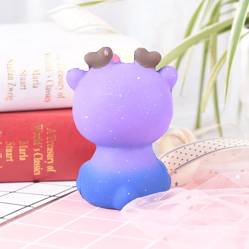 Galaxy Star Deer Mood Squeeze расслабляющий массажер милый большой аутизм уход за лицом массаж рук здоровье подтяжки поддержка