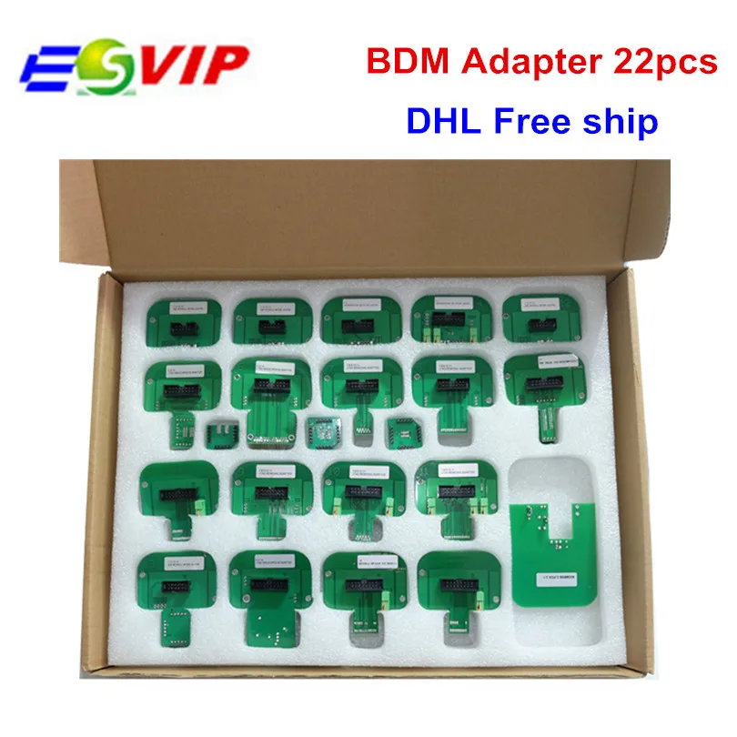 

2019 DHL Free bdm frame metal Bdm adapter 22pcs BDM Probe Adapters ECU RAMP For kess ktag bdm frame 22pcs adapter