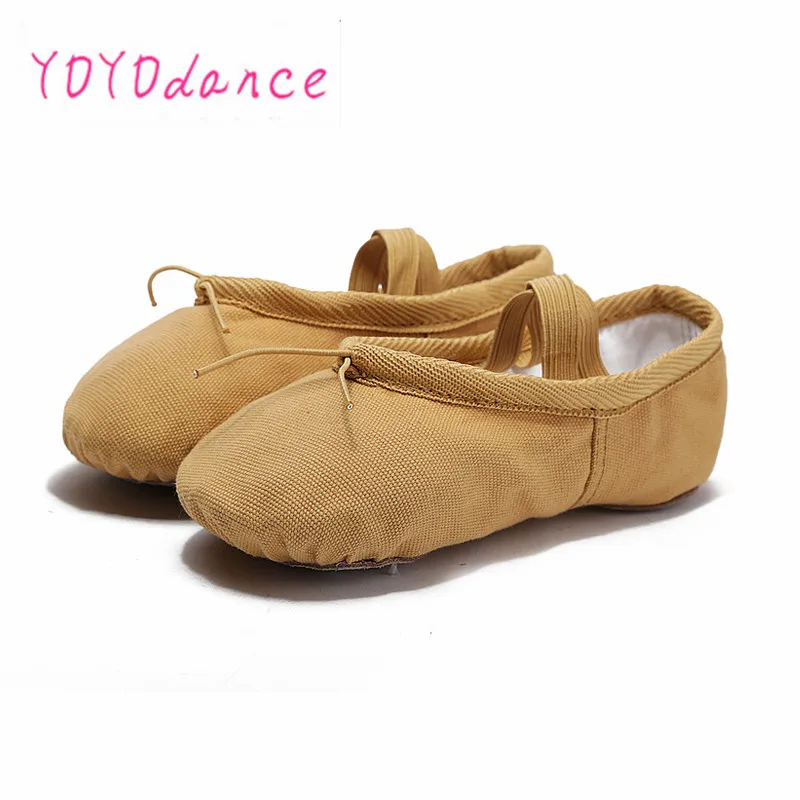 New Arrival 6 color Children Kids Girls quality Canvas Ballet Dance Shoes Kids Girls Slippers