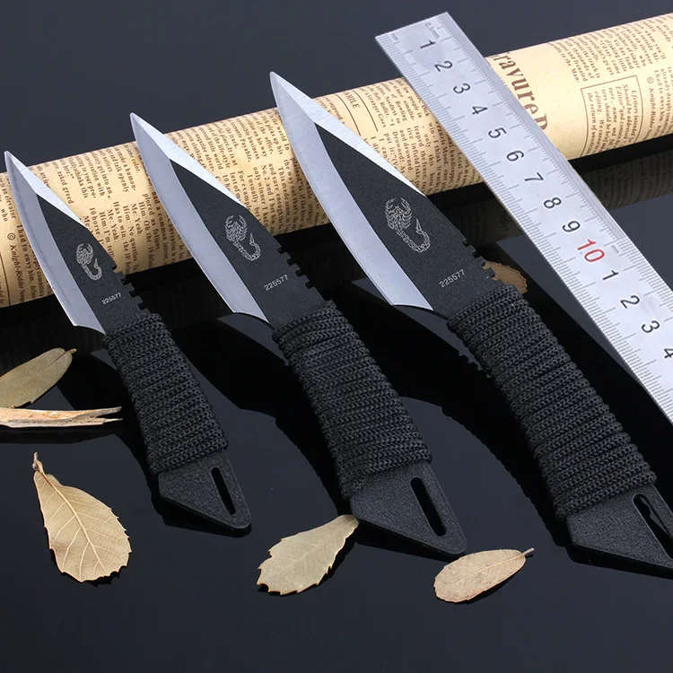 

3 in 1 Cool Hunting Karambit Knife CS GO Never Fade Counter Strike Fighting Survival Tactical Knife Claw Camping Knives Tools
