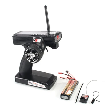 

Upgrade GT3B FS-GT3B 2.4G 3ch RC System Gun remote control transmitter receiver For RC Car RC Boat With lithium battery