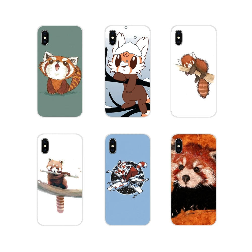Чехлы для телефонов Huawei P Smart Mate Honor 7A 7C 8C 8X 9 P10 P20 Lite Pro Plus Red Panda Happy Style | Мобильные
