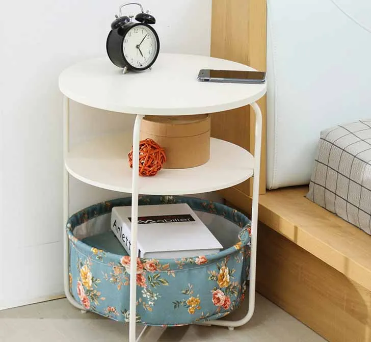 Multifunction 3 layers Simple Design Bedside Cabinets Coffee tea Table Home Living Room Bedroom Sofa Side table Furniture