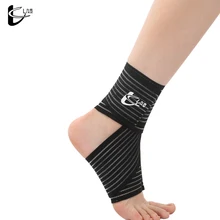 Спортивный защитный рукав для голеностопа, для спортзала, бега, защита голеностопа, баскетбола, футбола, бадминтона, анти-растяжение лодыжки, защитный фиксатор