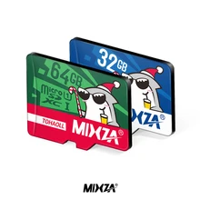 Mixza christmas edition tarjeta de memoria de 16 gb 32 gb 64 gb 128 gb micro class10 de tarjeta sd 8 GB tarjeta de Memoria flash microsd C6 para smartphone