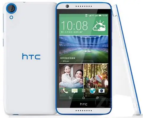 htc Desire 820 мобильный телефон с двумя sim-картами, четыре ядра, 5,5 дюймов, Qualcomm, Android 4,4, 13,0 МП ram, 2 Гб rom, 16 ГБ, отремонтированный телефон