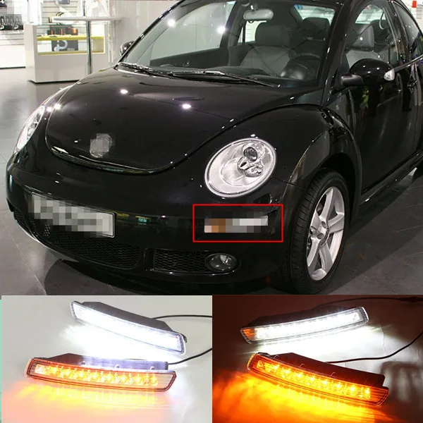 

LED DRL for Vw Volkswagen Beetle 2007~2010 daytime running lights with turning signal light