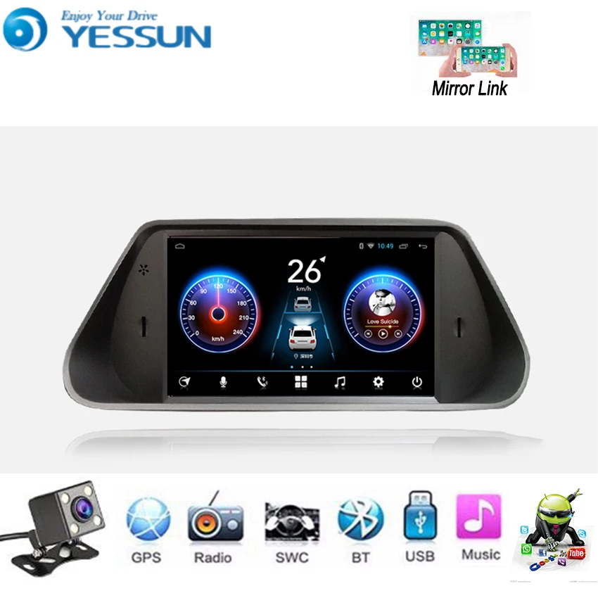 

YESSUN For Honda Accord 2009~2013 Car Android Multimedia Player GPS Navigation Big Screen AUTO Radio Bluetooth