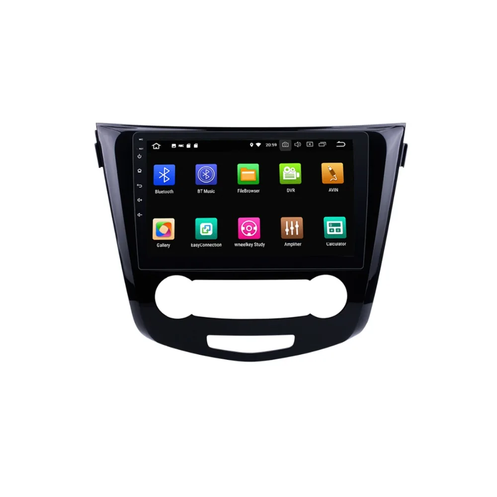 Discount 10.1 Inch 2 Din Android Multimedia Navi Car Radio For Nissan Qashqai 2016 GPS Navigation Bluetooth Audio Player Head Unit Stereo 1