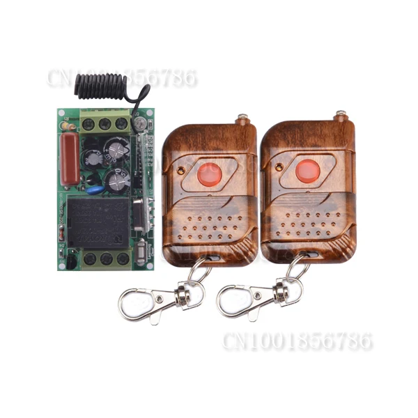 

AC220V Wireless Remote Control Switch System With 2Pcs Transmitter 1CH 10A Mini Size Switch