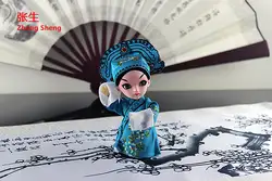 Китайский стиль Шелковый фигурка версии Чжан Шэн ремесленных Пекинская опера Куклы подарок Z001