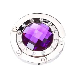 JZUG Вешалки сплава со стразами Glasspurple