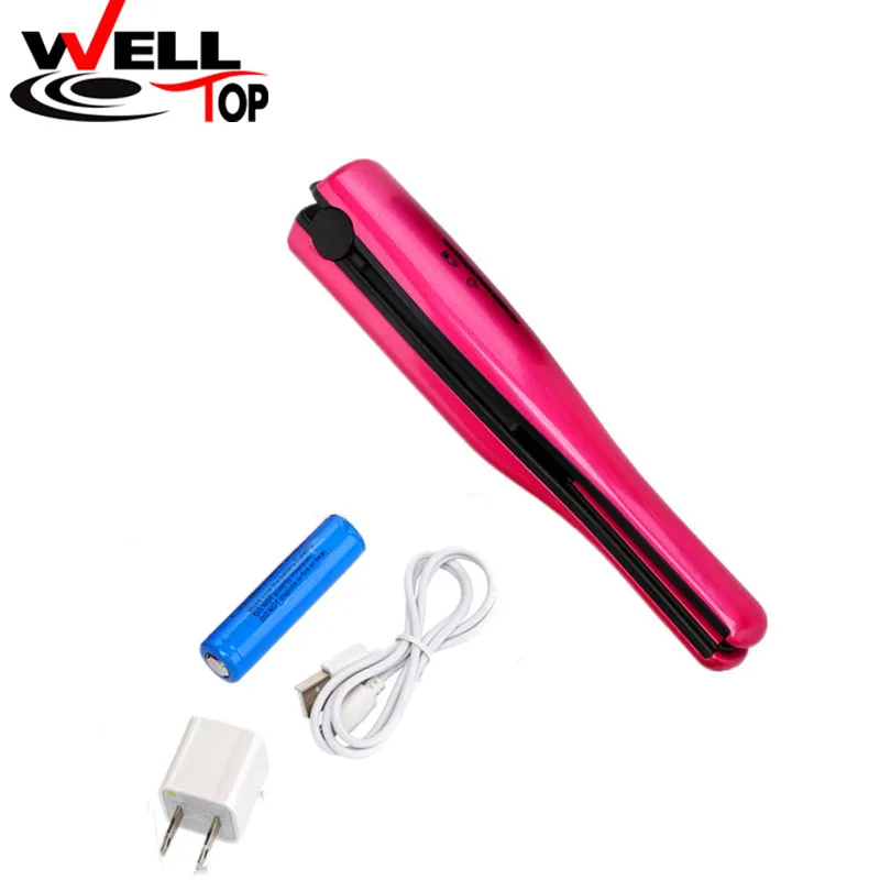 2017 Mini Flat Iron Straightening Irons Hair Straightener Iron 2 in 1