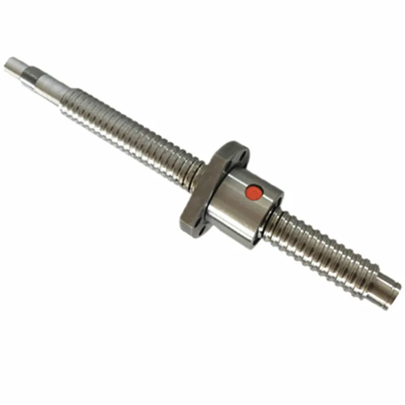 

High quality New Ball Screw C7 SFU2004-L760mm end machined with Single Ballnut+FK15/FF15+steel nut holder For CNC