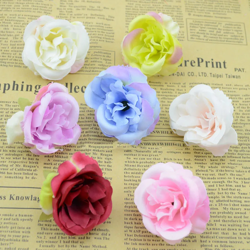 

artificial flowers roses silk flower wholesale DIY flower shoes headdress wedding arch decoration