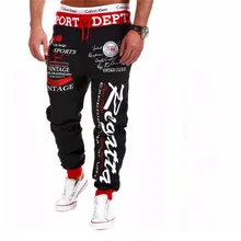 spring summer Leisure Pants riding sweatpants Joggers trousers Black Red American style Casual men’s pants