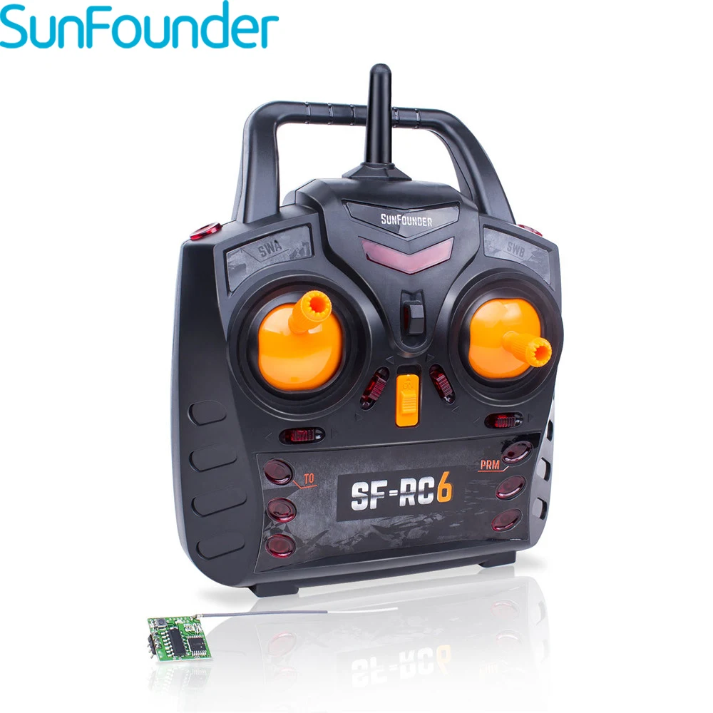 Buy SunFounder 2.4G 6Channels Radio Remote Controller Transmitter and Receiver
