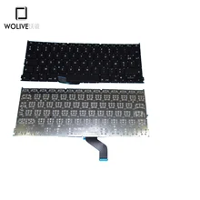 Wolive Genuine Brand new Keyboard language version FR French For Macbook Pro Retina 13″ A1425 Replacement