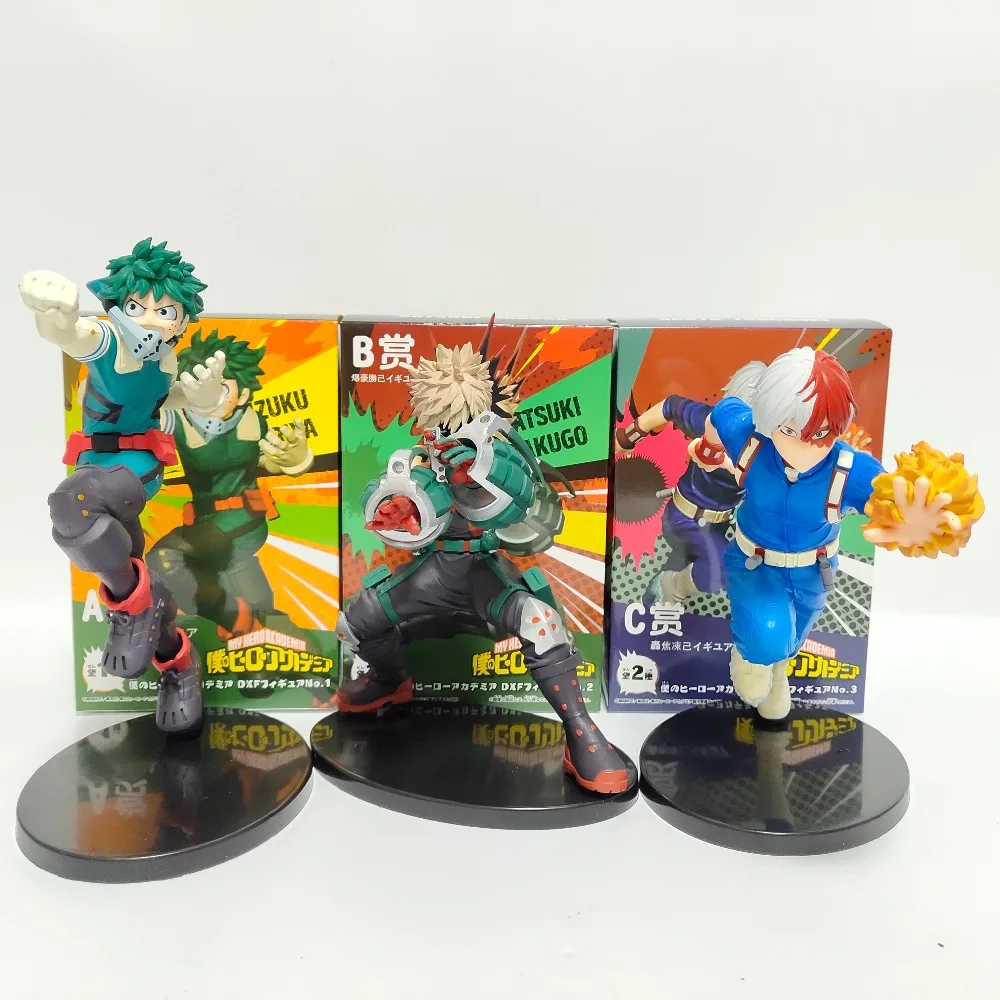 My Hero Academia Action Figure Midoriya Izuku Bakugou Katsuki Shoto Anime Boku no Hero Academia Collection Figurals Toy